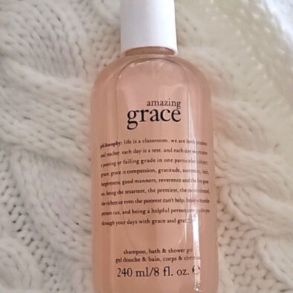 Philosophy Bath & Body 2 Botles New Philosophy Amazing Grace Bath